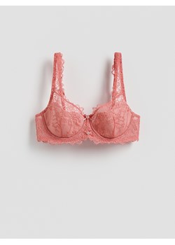 Reserved - Miękki biustonosz z fiszbinami - fioletowy ze sklepu Reserved w kategorii Biustonosze - zdjęcie 188104216