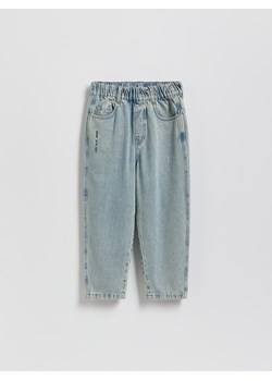 Reserved - Jeansy baggy - niebieski ze sklepu Reserved w kategorii Spodnie chłopięce - zdjęcie 188104395