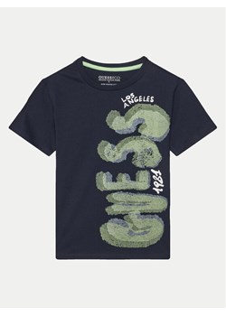 Guess T-Shirt L5GI12K8HM4 Niebieski Classic Fit ze sklepu MODIVO w kategorii T-shirty chłopięce - zdjęcie 188104877