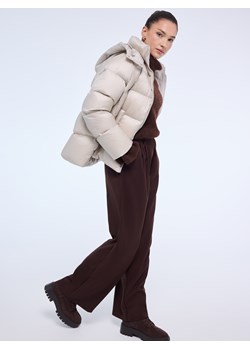 Mohito - Puchowa beżowa kurtka - beżowy ze sklepu Mohito w kategorii Kurtki damskie - zdjęcie 188105099