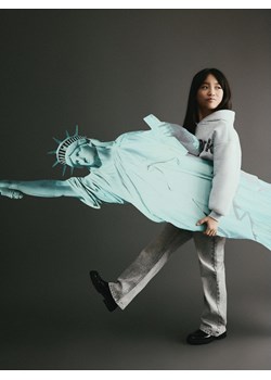 Reserved - Jeansy bootcut - jasnoszary ze sklepu Reserved w kategorii Spodnie dziewczęce - zdjęcie 188105188