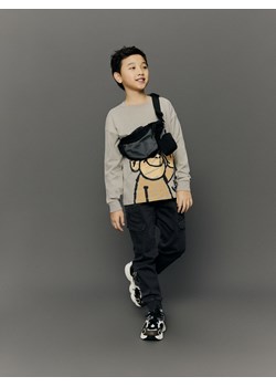 Reserved - Spodnie joggery z łańcuchem - ciemnoszary ze sklepu Reserved w kategorii Spodnie chłopięce - zdjęcie 188105207