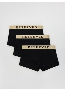 Reserved - 3 pack bokserek Classic - czarny ze sklepu Reserved w kategorii Majtki męskie - zdjęcie 188105237