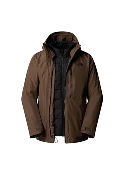 Kurtka męska The North Face 3 in 1 Table Down Triclimate 0A84IG5EX1 - brązowa ze sklepu streetstyle24.pl w kategorii Kurtki męskie - zdjęcie 188105959
