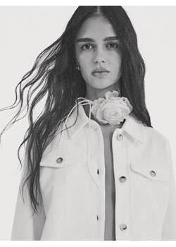 Mohito - Bawełniana katana - kremowy ze sklepu Mohito w kategorii Spódnice - zdjęcie 188106099