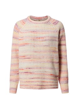 soyaconcept® Damski sweter z dzianiny z zawartością wełny - SC-Berete Kobiety żółty wzorzysty ze sklepu vangraaf w kategorii Swetry damskie - zdjęcie 188106125