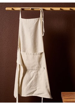 Sinsay - Fartuch z lureksową nitką - kremowy ze sklepu Sinsay w kategorii Fartuchy kuchenne - zdjęcie 188106528