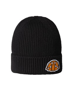 Czapka unisex The North Face Logo Box Beanie 0A8CHEFOX1 - czarna ze sklepu streetstyle24.pl w kategorii Czapki zimowe damskie - zdjęcie 188106738