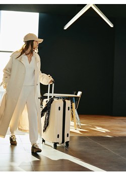 Reserved - Dresowe joggery - beżowy ze sklepu Reserved w kategorii Spodnie damskie - zdjęcie 188106945