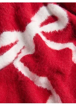 Reserved - Sweter z kokardką - czerwony ze sklepu Reserved w kategorii Swetry dziewczęce - zdjęcie 188106986