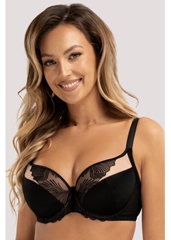 Unikat Sintra biustonosz usztywniany na fiszbinach czarny/beż ze sklepu kontri.pl w kategorii Biustonosze - zdjęcie 188107196