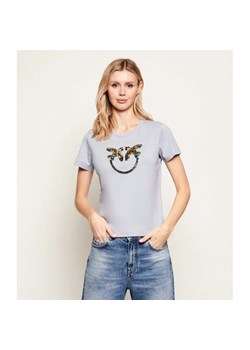 Pinko T-shirt QUENTIN | Regular Fit ze sklepu Gomez Fashion Store w kategorii Bluzki damskie - zdjęcie 188108728