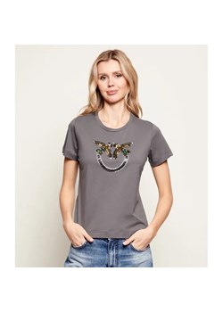 Pinko T-shirt QUENTIN | Regular Fit ze sklepu Gomez Fashion Store w kategorii Bluzki damskie - zdjęcie 188108729
