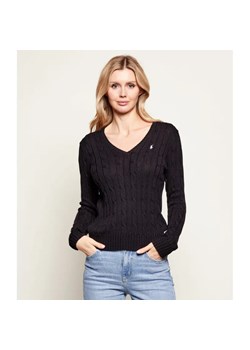 POLO RALPH LAUREN Sweter | Slim Fit | pima ze sklepu Gomez Fashion Store w kategorii Swetry damskie - zdjęcie 188108785
