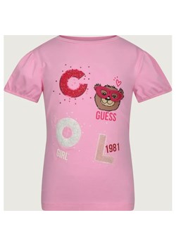 Guess T-shirt | Regular Fit ze sklepu Gomez Fashion Store w kategorii Bluzki dziewczęce - zdjęcie 188108789