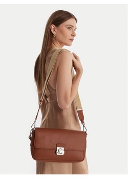 Torebka Coccinelle U4K Coccinelle C-Me Lock E1 U4K 12 01 02 Brązowy ze sklepu eobuwie.pl w kategorii Torebki damskie - zdjęcie 188108828