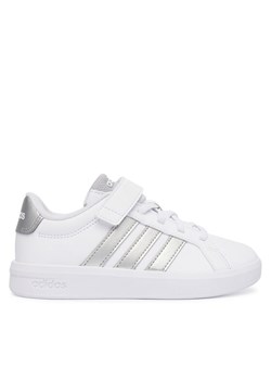 Sneakersy adidas Grand Court 3.0 JP9368 Biały ze sklepu eobuwie.pl w kategorii Buty sportowe dziecięce - zdjęcie 188108837
