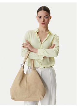 Coccinelle Torebka THE Coccinelle C-Easy E1 THE 11 01 01 Beżowy ze sklepu MODIVO w kategorii Torby Shopper bag - zdjęcie 188109095