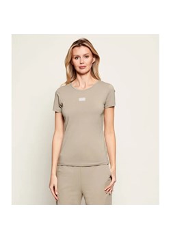 EA7 T-shirt | Slim Fit ze sklepu Gomez Fashion Store w kategorii Bluzki damskie - zdjęcie 188109876