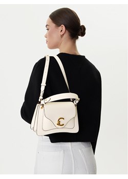Torebka Coccinelle SSK Coccinelle C-ME E1 SSK 18 02 01 Écru ze sklepu eobuwie.pl w kategorii Kuferki - zdjęcie 188109908