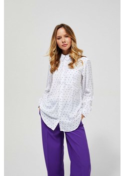 Koszula z kołnierzykiem ze sklepu Moodo.pl w kategorii Koszule damskie - zdjęcie 188110727