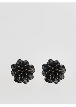 Reserved - Kolczyki w kształcie kwiatów - czarny ze sklepu Reserved w kategorii Kolczyki - zdjęcie 188110758