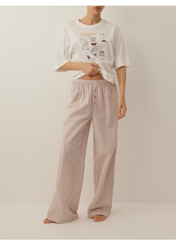 Reserved - LADIES` PYJAMA - brązowy ze sklepu Reserved w kategorii Piżamy damskie - zdjęcie 188110767