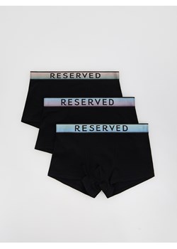 Reserved - 3 pack bokserek Classic - czarny ze sklepu Reserved w kategorii Majtki męskie - zdjęcie 188110927