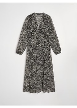 Sinsay - Sukienka szmizjerka ze wzorem - wielobarwny ze sklepu Sinsay w kategorii Sukienki - zdjęcie 188111945