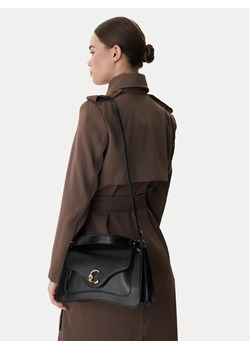 Torebka Coccinelle SSK Coccinelle C-Me Calf E1 SSK 18 01 01 Czarny ze sklepu eobuwie.pl w kategorii Kuferki - zdjęcie 188112138