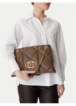 Torebka LOVE MOSCHINO JC4040PP1OLC0203 Brązowy ze sklepu eobuwie.pl w kategorii Buty sportowe damskie - zdjęcie 188112148