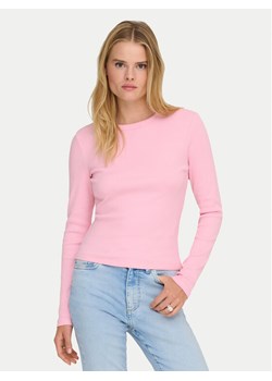 ONLY Bluzka Val 15371305 Różowy Regular Fit ze sklepu MODIVO w kategorii Bluzki damskie - zdjęcie 188112267