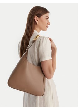 Calvin Klein Torebka Hardware Adj Strap Medium Bag LV04F3402G Beżowy ze sklepu MODIVO w kategorii Torebki damskie - zdjęcie 188112285