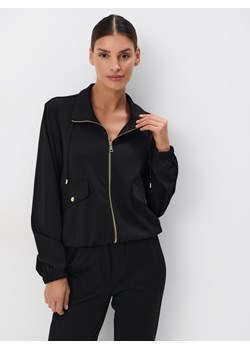 Mohito - Bluza z zamkiem - czarny ze sklepu Mohito w kategorii Bluzy damskie - zdjęcie 188114409