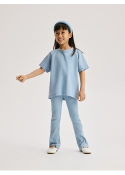 Reserved - Bawełniany komplet - niebieski ze sklepu Reserved w kategorii Komplety dziewczęce - zdjęcie 188114578