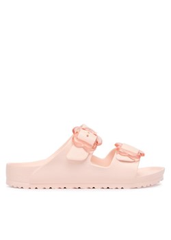 Klapki Birkenstock Arizona Flower Buckle 1031271 Różowy ze sklepu eobuwie.pl w kategorii Klapki dziecięce - zdjęcie 188114828