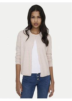 ONLY Kardigan Loyal 15371151 Beżowy Regular Fit ze sklepu MODIVO w kategorii Swetry damskie - zdjęcie 188115155