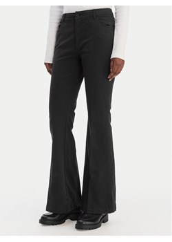 HUGO Spodnie materiałowe Hizama 50555763 Czarny Regular Fit ze sklepu MODIVO w kategorii Spodnie damskie - zdjęcie 188115195