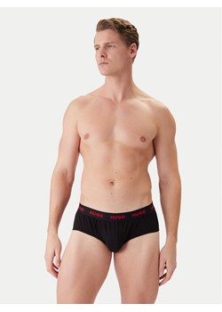 HUGO Komplet slipów Hipbrief Triple 50532570 Czarny ze sklepu MODIVO w kategorii Majtki męskie - zdjęcie 188115205