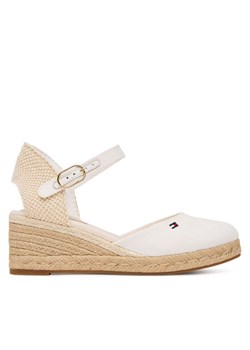 Tommy Hilfiger Espadryle Mid Wedge Espad Closed Toe FW0FW09233 Écru ze sklepu MODIVO w kategorii Espadryle damskie - zdjęcie 188115239
