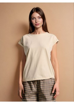 Sinsay - Bluzka z ozdobnymi dżetami - kremowy ze sklepu Sinsay w kategorii Bluzki damskie - zdjęcie 188116398