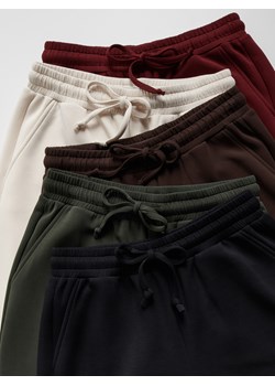 Reserved - Spodnie dresowe long leg - beżowy ze sklepu Reserved w kategorii Spodnie damskie - zdjęcie 188116466