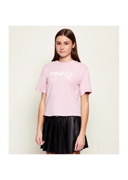 Pinko UP T-shirt JERSEY | Cropped Fit ze sklepu Gomez Fashion Store w kategorii Bluzki dziewczęce - zdjęcie 188116665