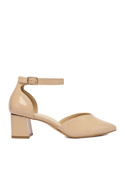 Czółenka JENNY CEO-WS3296-02 Beżowy ze sklepu eobuwie.pl w kategorii Czółenka - zdjęcie 188117479