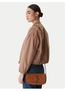 Torebka Coccinelle U7H Cocccinellemavery E5 U7H 55 01 01 Brązowy ze sklepu eobuwie.pl w kategorii Listonoszki - zdjęcie 188117489