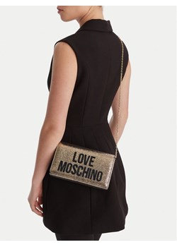 Torebka LOVE MOSCHINO JC4104PP1OLK0901 Złoty ze sklepu eobuwie.pl w kategorii Kopertówki - zdjęcie 188117508