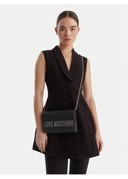 Torebka LOVE MOSCHINO JC4103PP1OKD000B Czarny ze sklepu eobuwie.pl w kategorii Kopertówki - zdjęcie 188117516