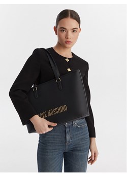 Torebka LOVE MOSCHINO JC4190PP1OKD0000 Czarny ze sklepu eobuwie.pl w kategorii Torby Shopper bag - zdjęcie 188117575