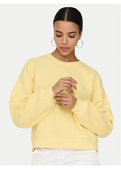 ONLY Bluza Best 15338727 Żółty Regular Fit ze sklepu MODIVO w kategorii Bluzy damskie - zdjęcie 188118439