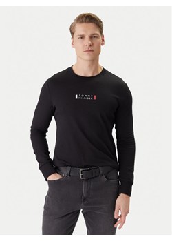 Tommy Hilfiger Longsleeve Brand Love Ls Tee MW0MW41454 Czarny Slim Fit ze sklepu MODIVO w kategorii T-shirty męskie - zdjęcie 188118476